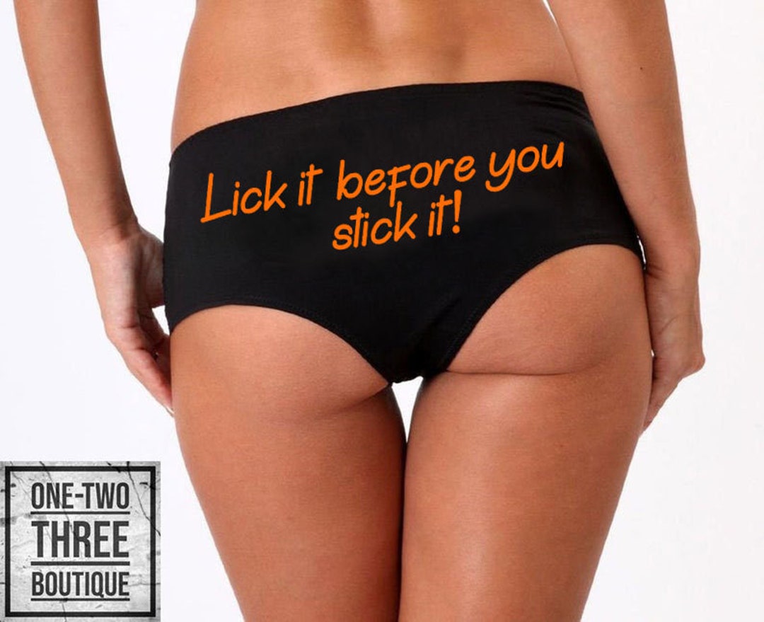 Lick It Before You Stick It Panties -  Denmark