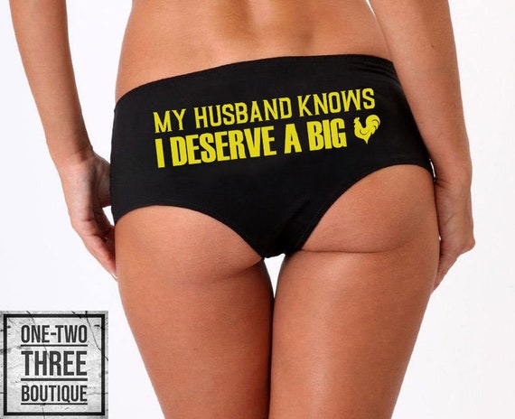 My Husband Knows I Deserve A Big Cock Panties 