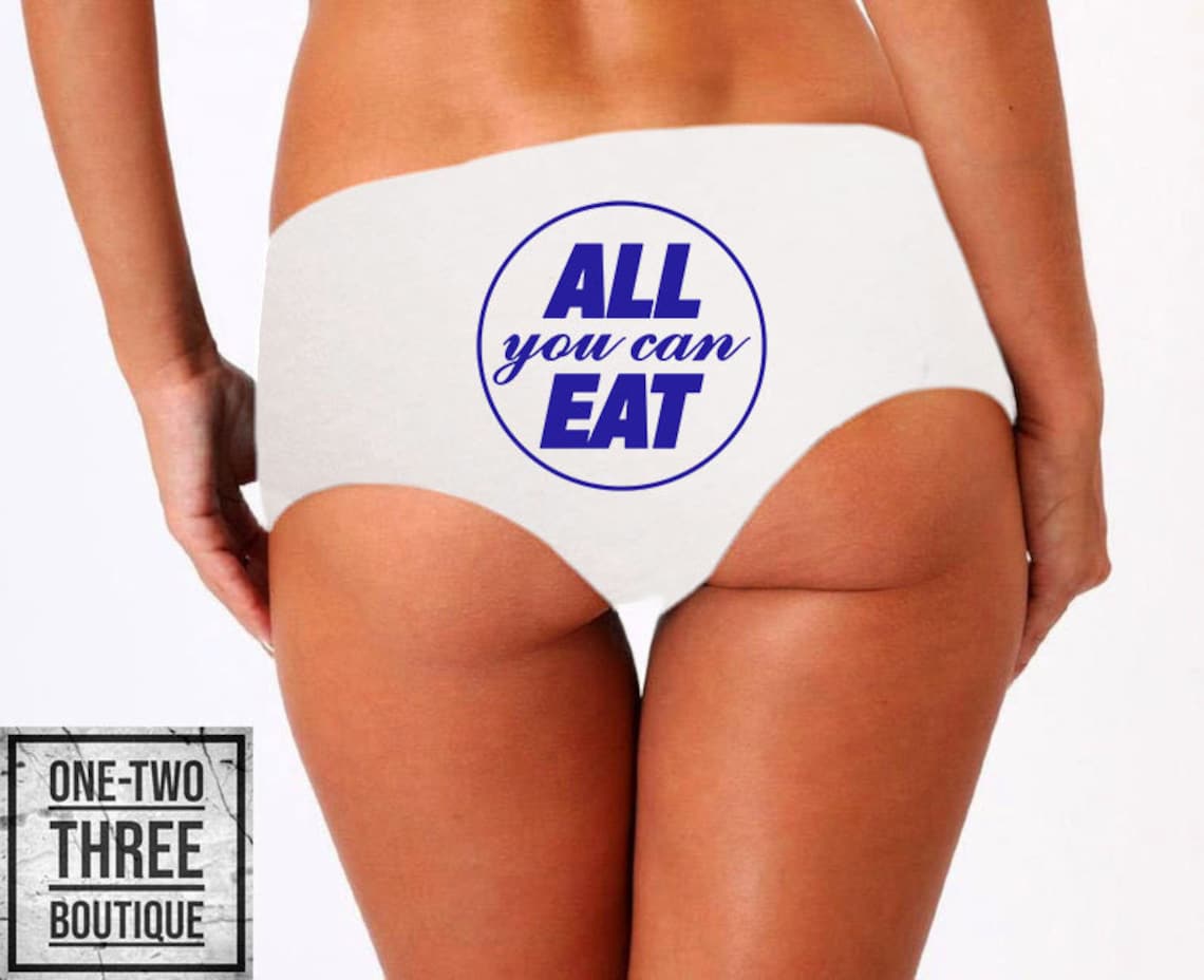 All You Can Eat Panties Etsy