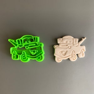 Cookie Cutter for Cars Mater lovers Gingerbread Biscuit or Fondant Cutter