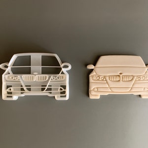 BMW E90愛好家のためのクッキーカッター ビーマーカー ジンジャーブレッドビスケットまたはフォンダンカッター