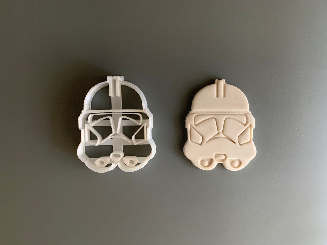 Cookie Cutter for Clone Trooper Lovers Star Wars Cookie Cutter Etsy