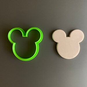Cookie Cutter voor Mickey Mouse liefhebbers Head Gingerbread Biscuit of Fondant Cutter
