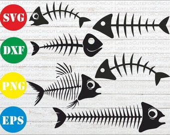 plastic fish skeleton toy