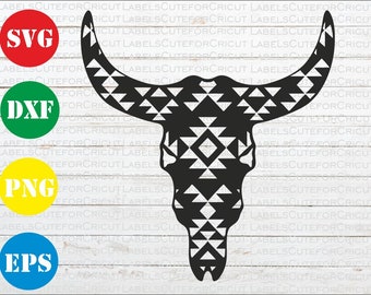 Free Free 328 Aztec Cow Skull Svg Free SVG PNG EPS DXF File