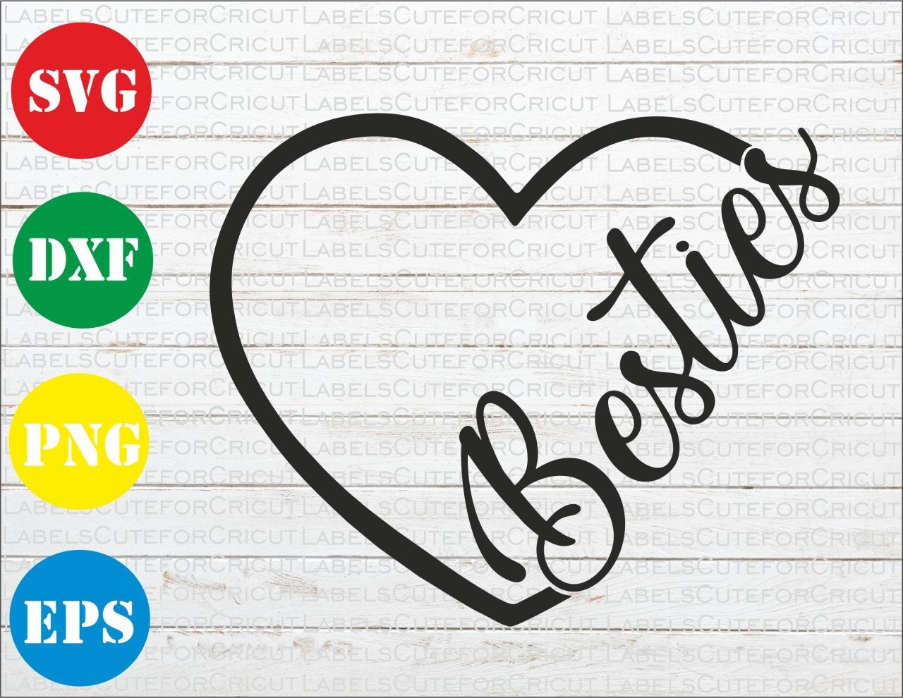 Besties Svg Best Friends Svg Heart Svg Love Svg Friendship Svg Etsy ...