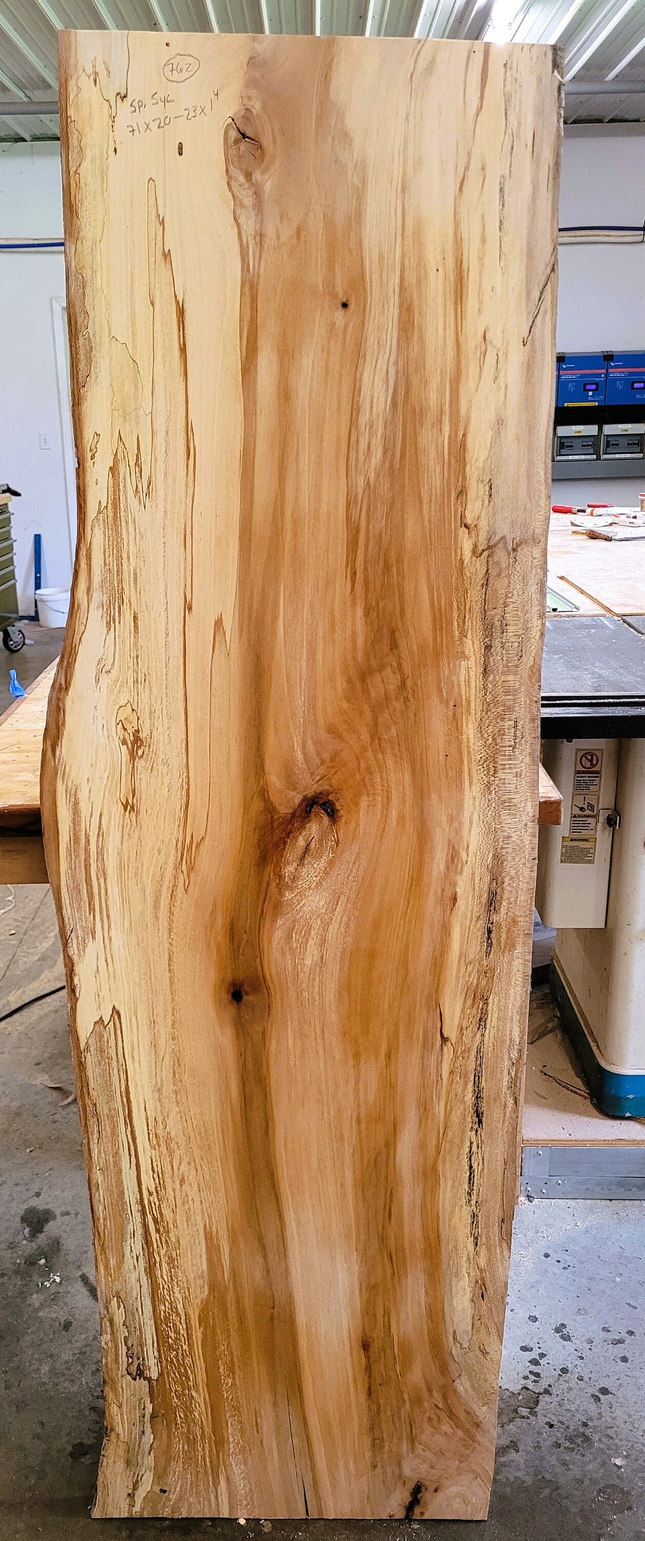 Live Edge Maple/Sycamore Cutting Board – Created Hardwood