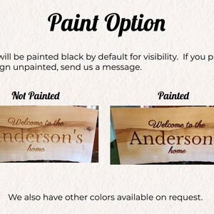 Custom Live Edge Wood Address Sign Carved With House Number or Street ...