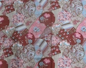2 1 2 Yards 70 39 s Crazy Quilt Inspired Fabric