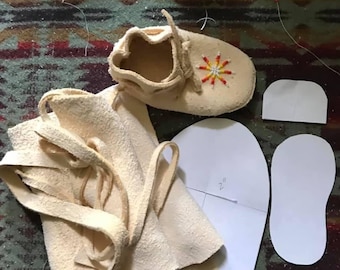 Newborn Baby Moccasin Kit