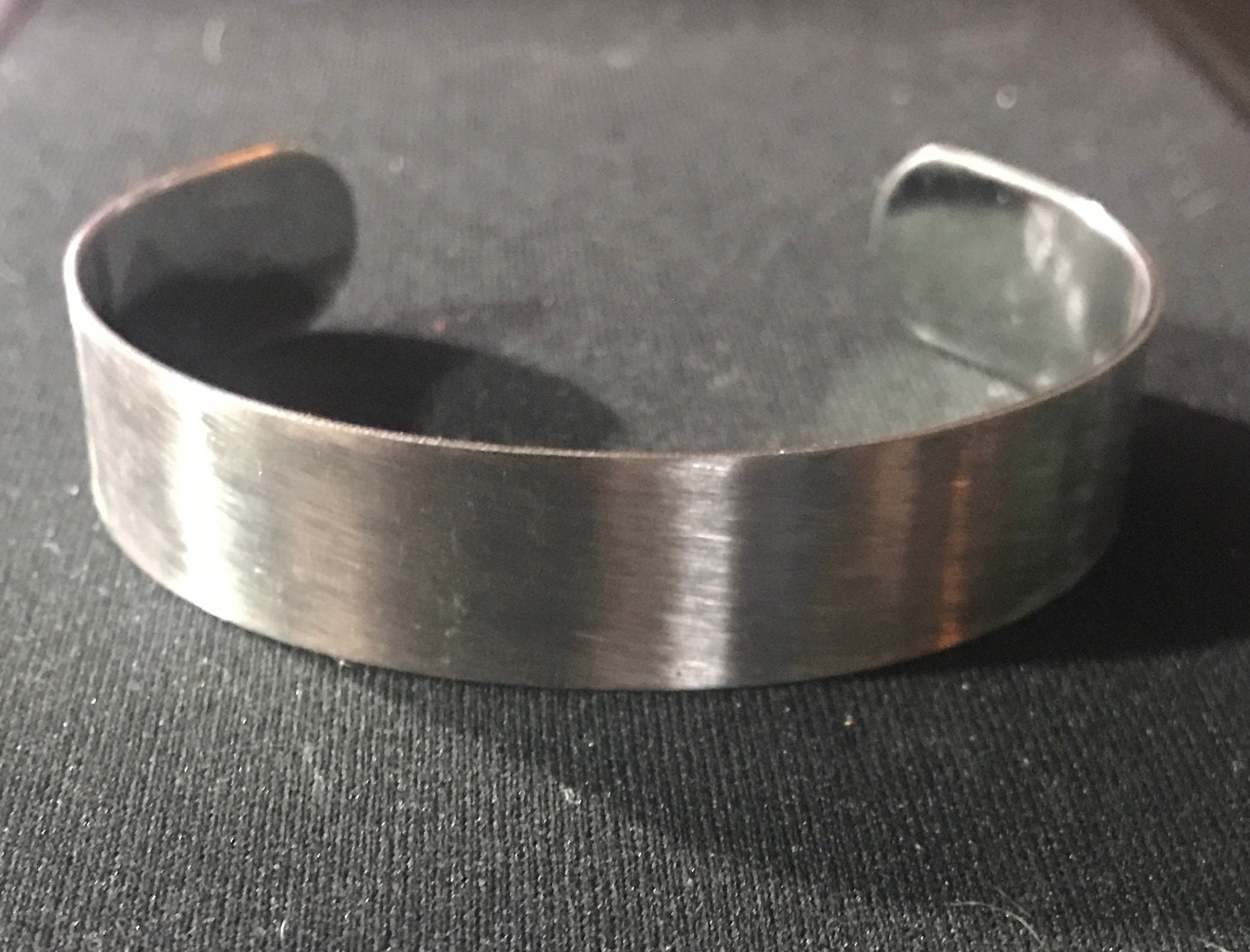 Impressart Bracelets Manchette Aluminium Vierges 6,3mm X 15cm - Lot De 12 Pour Création Bijoux