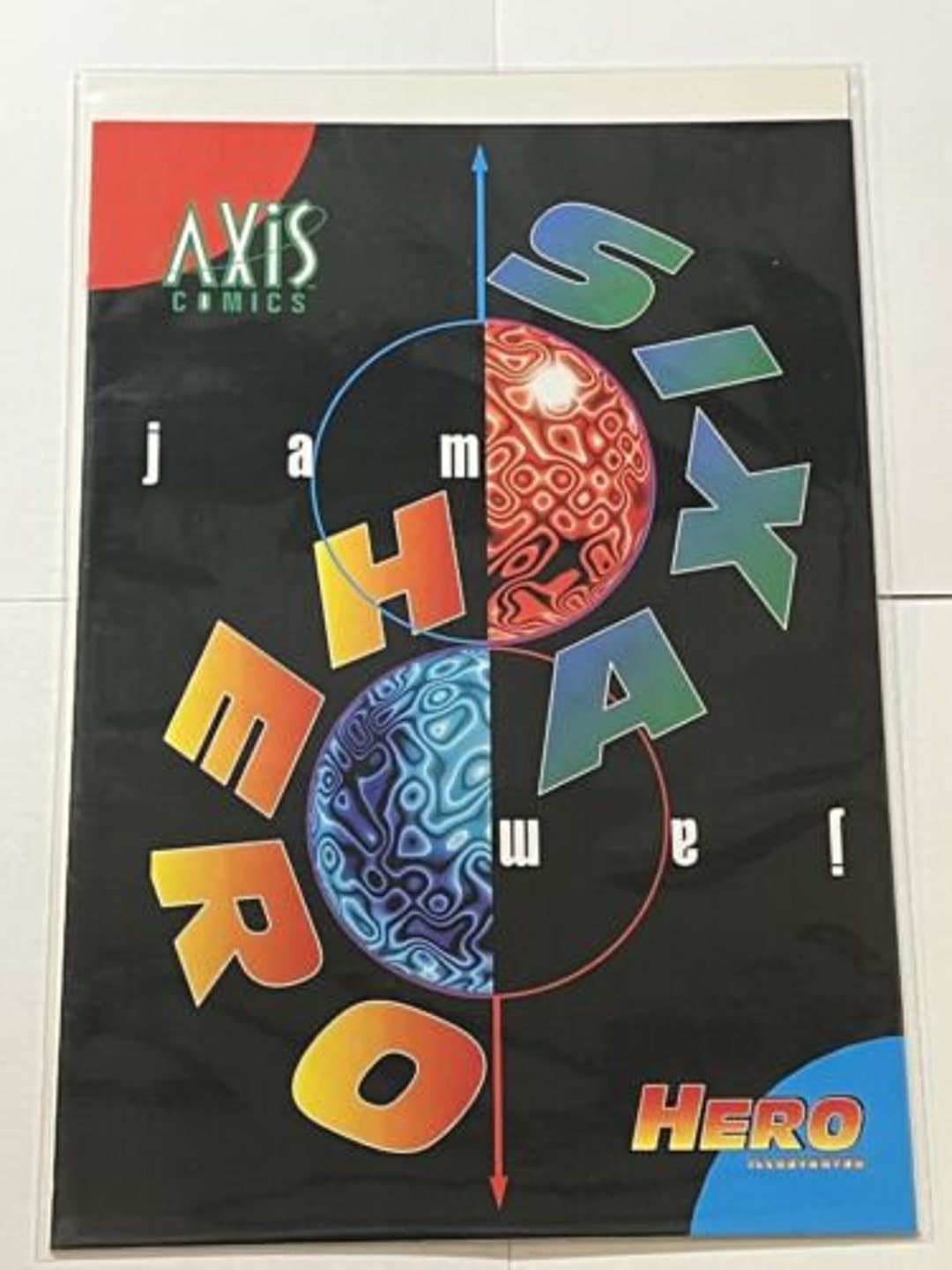 Hero Illustrated Axis Jam 1994 1 Exclusive Comic Book - Etsy
