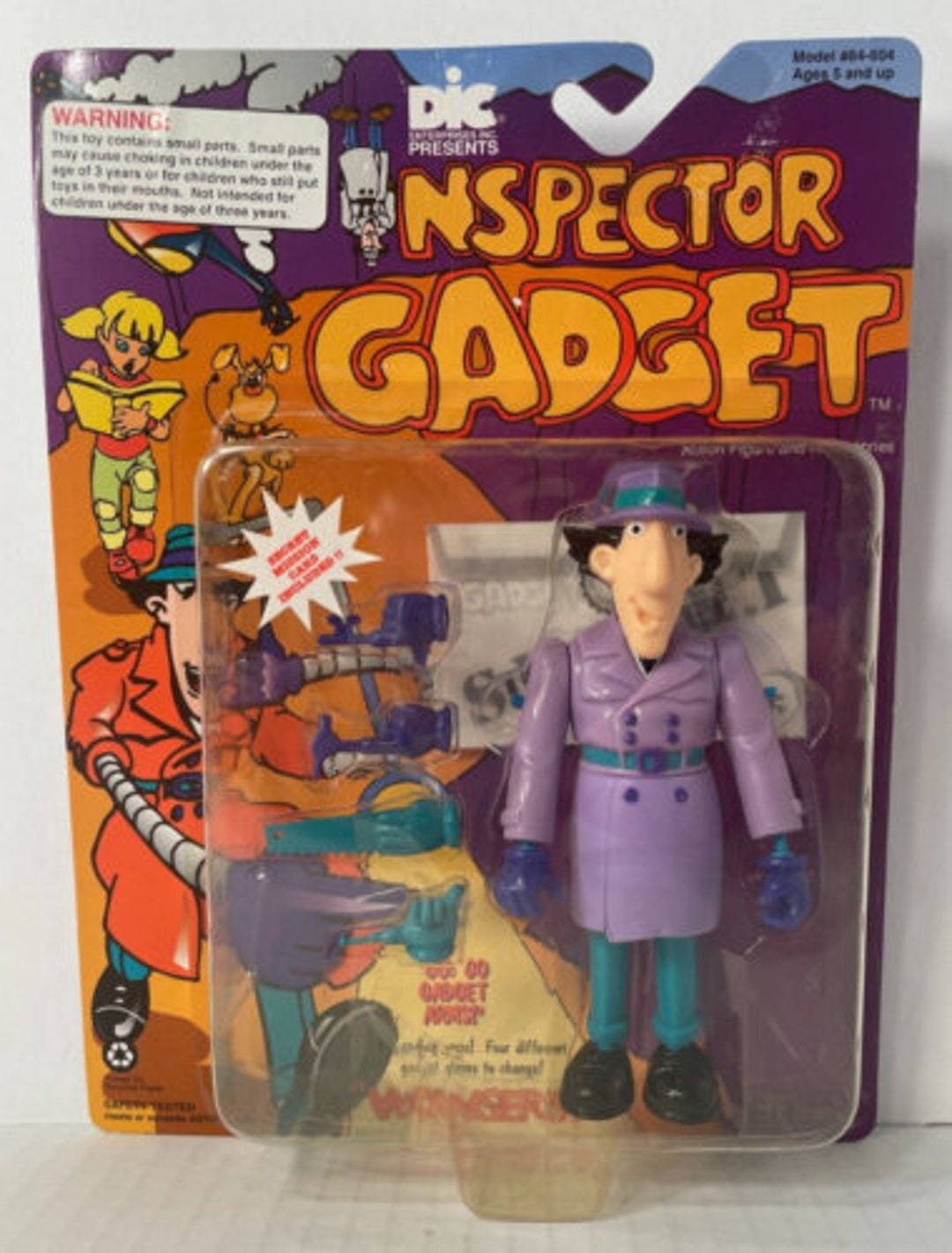Inspector Gadget Go Go Gadget Arms 1992 Etsy
