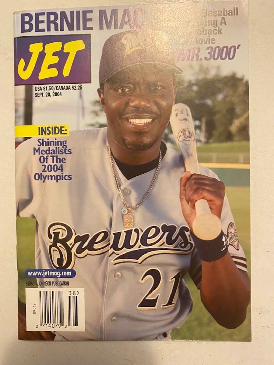 Jet Magazine Mr.3000 Bernie Mac September 20 2004 3720 Etsy