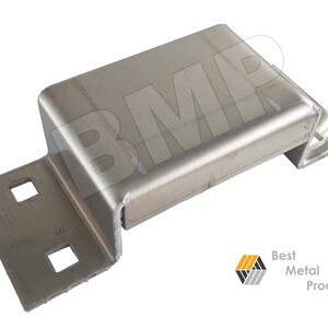 Aluminum Bolt on Stake Trailer Pockets  with Lip 1000501