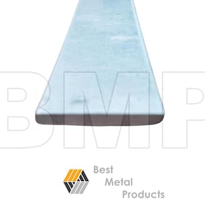 Zinc Plated Steel Flat Bar / Plate Heavy Duty 1/8&quot; x 1&quot; x 48&quot; - 1300310