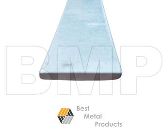 Barra/placa de acero galvanizado de alta resistencia de 1/8" x 1 1/4" x 48" - 1300311