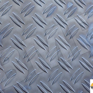 Aluminum Diamond Plate 12&quot; x 12&quot; Sheet 0500101