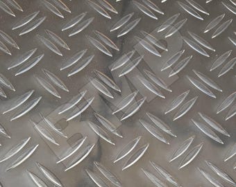 Aluminum Diamond Plate Sheet 12" x 12" x 0.063" – Lightweight, Rust-Resistant Metal for Fabrication & DIY Projects0500101