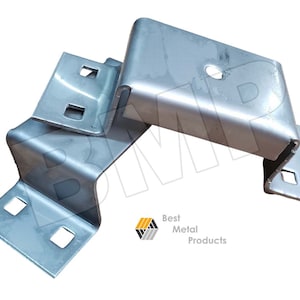Stainless Steel Bolt on Stake Trailer Pockets  with Lip 1000601