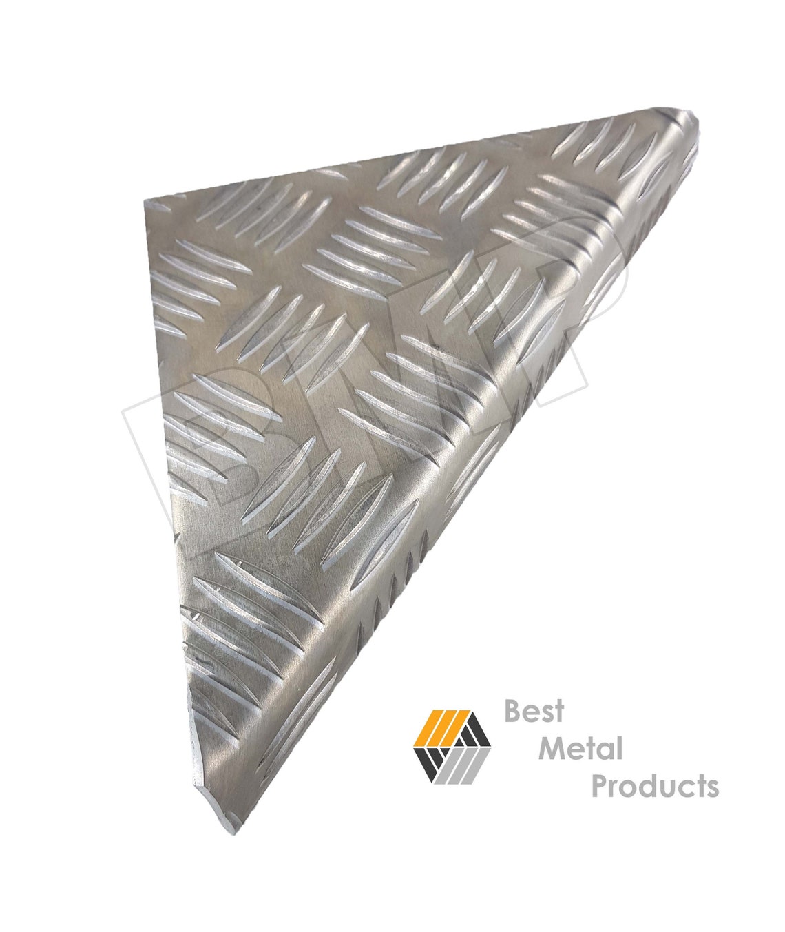 4 Pc Aluminium Trailer Fender Steps 3.5 Mm Diamond Plate Heavy Duty ...