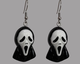 IT horror icon dangle earrings