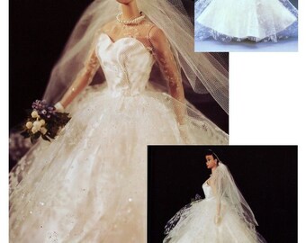 barbie wedding gown