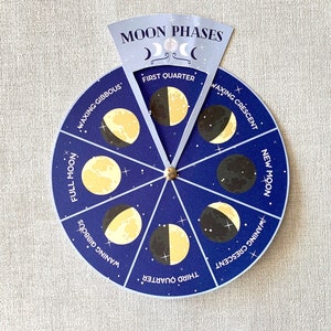 Moon Phases Learning Binder Printable Solar System Busy Book Montessori ...