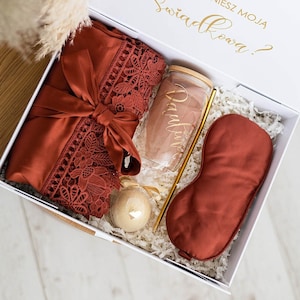 Brautjungfern-Antragsbox mit Bademantel, Trauzeugin-Geschenkbox, „Willst du meine Brautjungfern sein“-Boxset, Brautjungfern-Geschenk