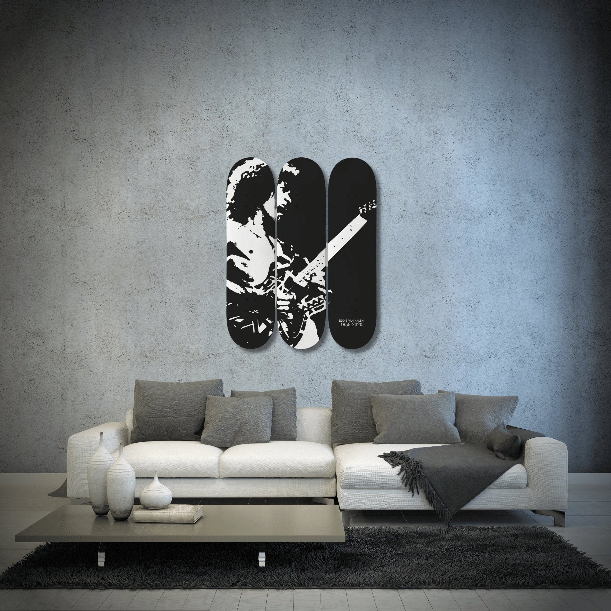 van halen skate deck