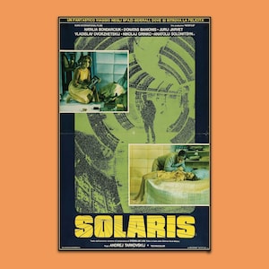 Póster de la película polaca Solaris de 1972