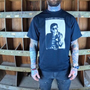Townes Van Zandt Poet Shirt - Etsy