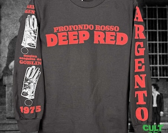 Deep Red Profondo Rosso 1975 Long Sleeve