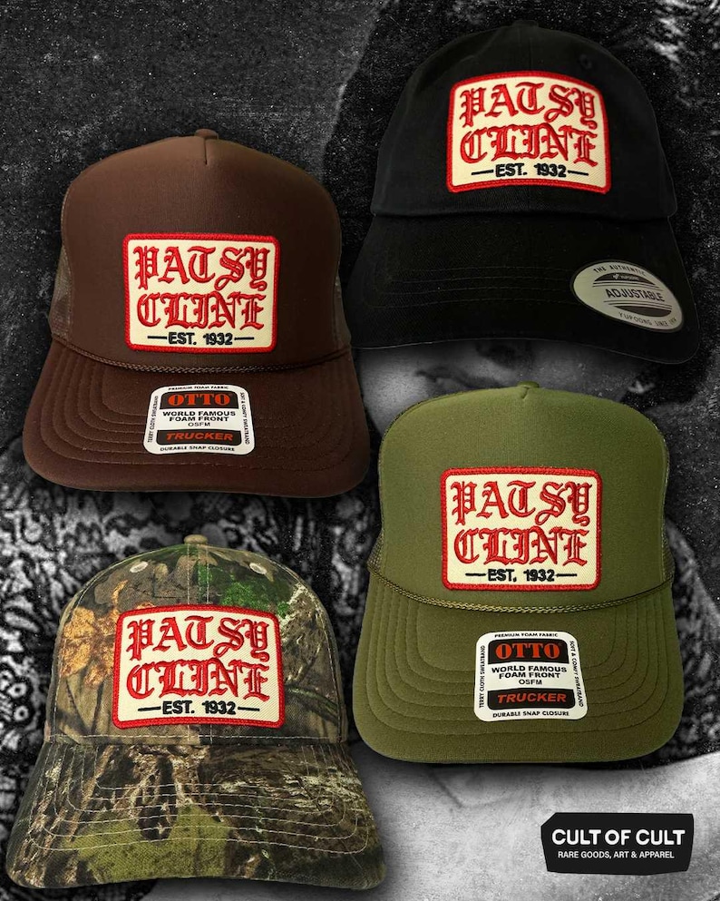 Patsy Cline 1932 Patch Hat