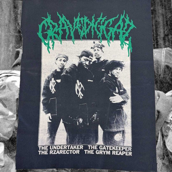 Gravediggaz Back Patch