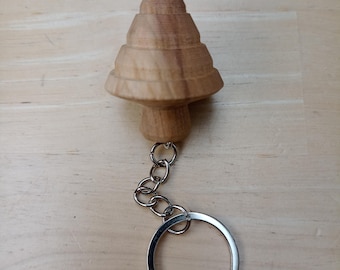 Wooden key ring