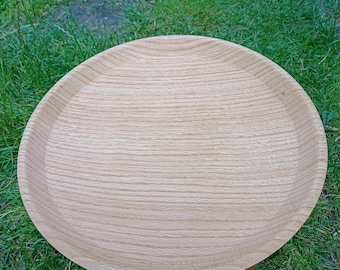 Bowl American oak with color accents