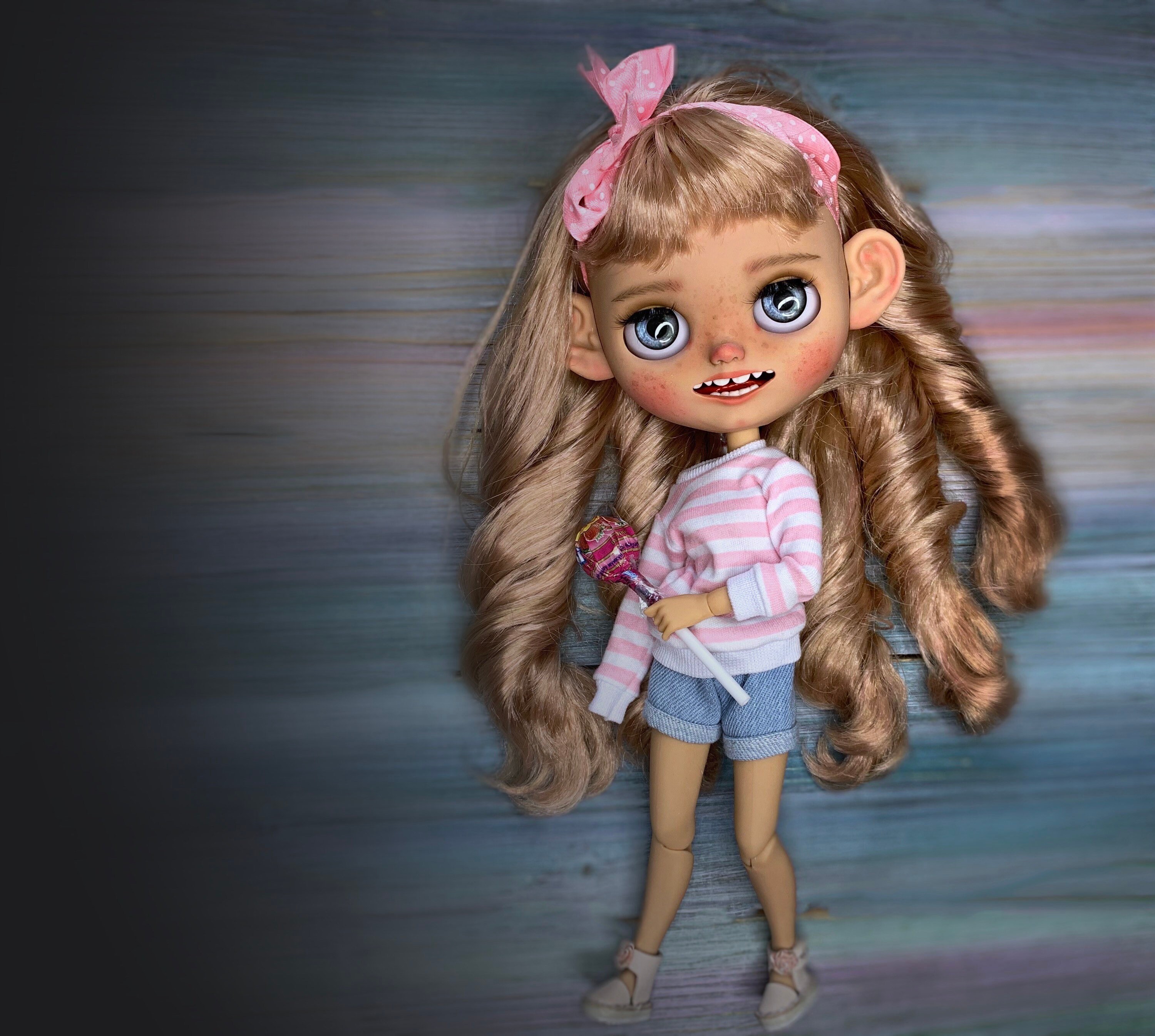 PRE ORDER. Custom blythe doll With teeth Mackenzie Etsy