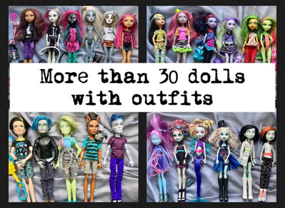 monster high doll collection