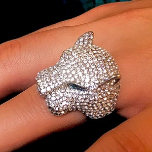 Cartier panther deals ring