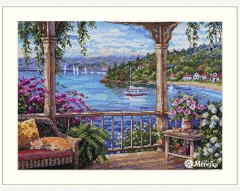 Tranquility - Counted Cross-stitch Kit on Aida 16 Count Canvas