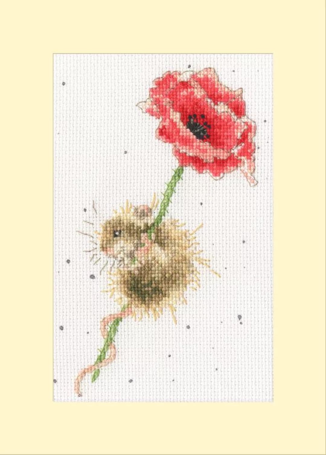 Bothy Threads - William Morris - Pimpernel (Cross Stitch Kit - View #5