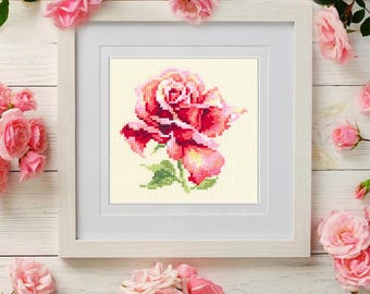 Magic Needle / 40-69 Peonies, 28 X 35 Cm / Cross Stitch Kit - Etsy 