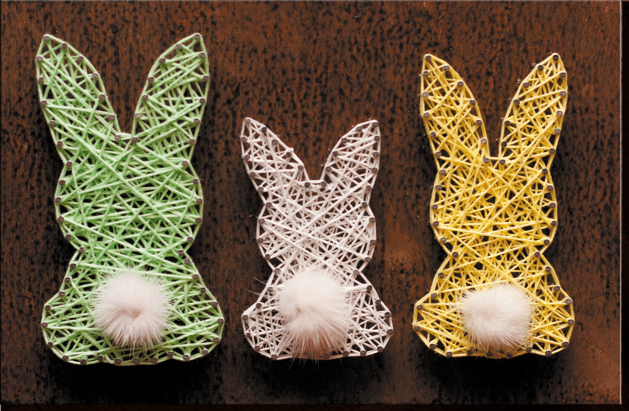 Cute Rabbits Stars String Art Kit. Creativity Kit for Kids and Adults ...
