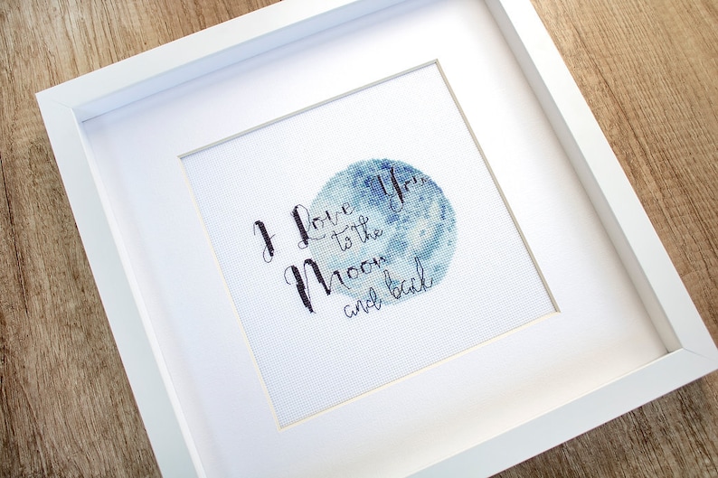 I Love You to the Moon and Back Valentines Day Gift - Etsy