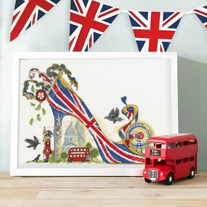 RIOLIS Giraffes Cross Stitch Kit - Animals Cross Stitching For Beginners & Advanced