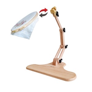 Adjustable Seat Embroidery Stand Nurge 190-4. Table Cross Stitch Frame