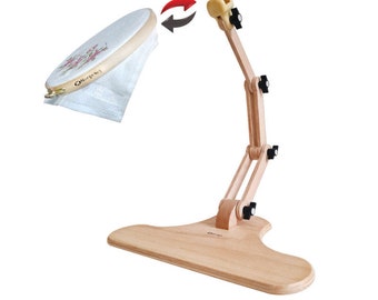 Adjustable Seat Embroidery Stand Nurge 190-4. Table Cross Stitch Frame