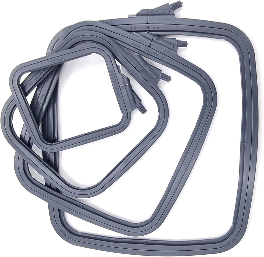 Pvc Hoop Style Frame Plastic Square Embroidery Hoops. Stitching Frames for Cross Stitch ...