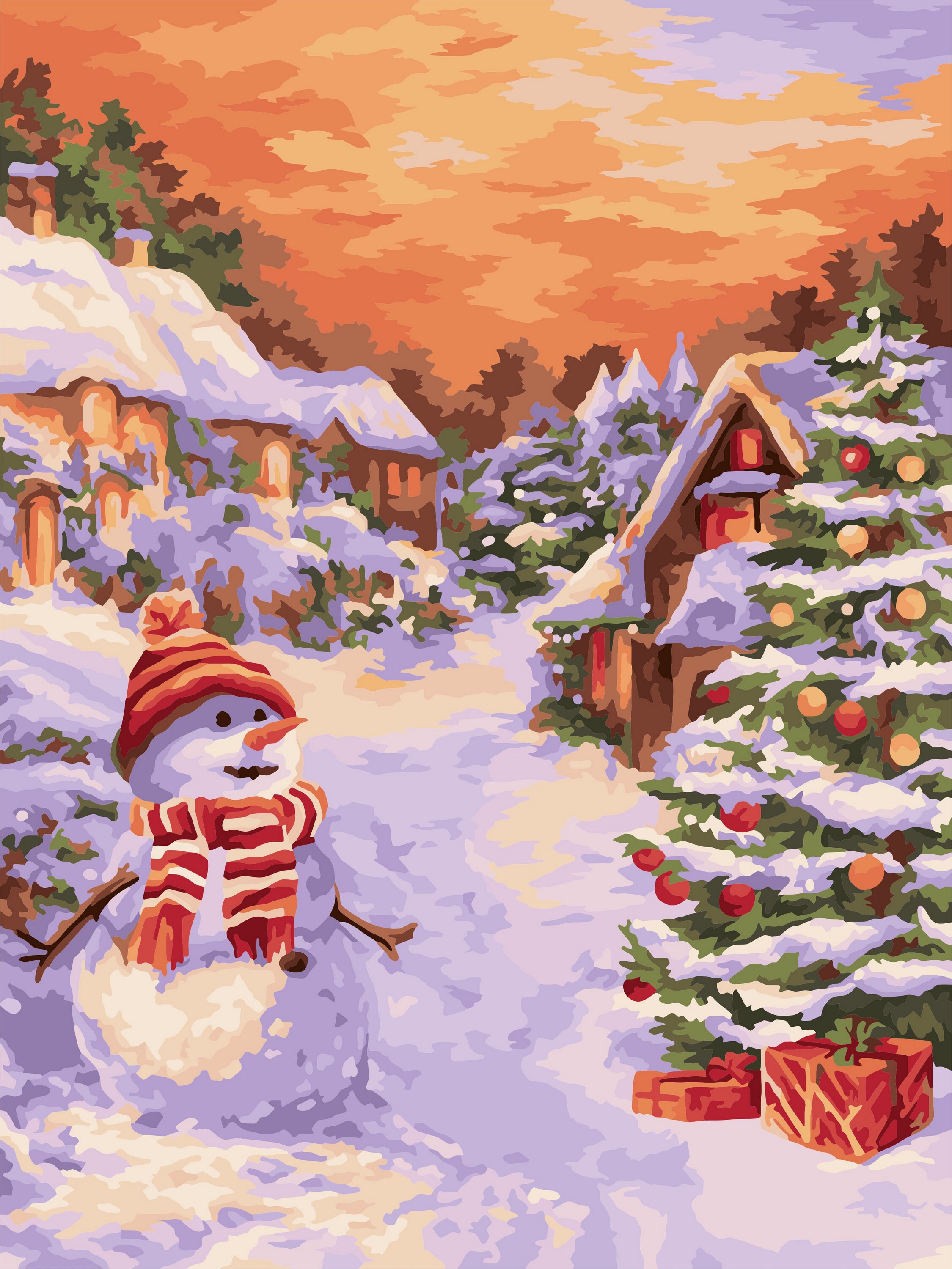 15+ Xmas Paint By Numbers